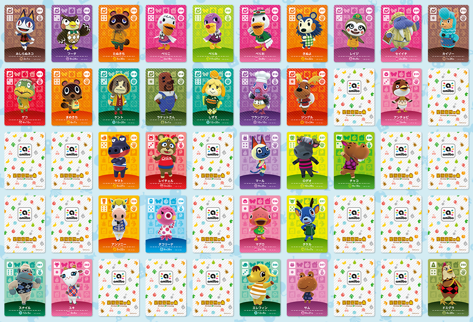 Printable Amiibo Cards Printable Word Searches