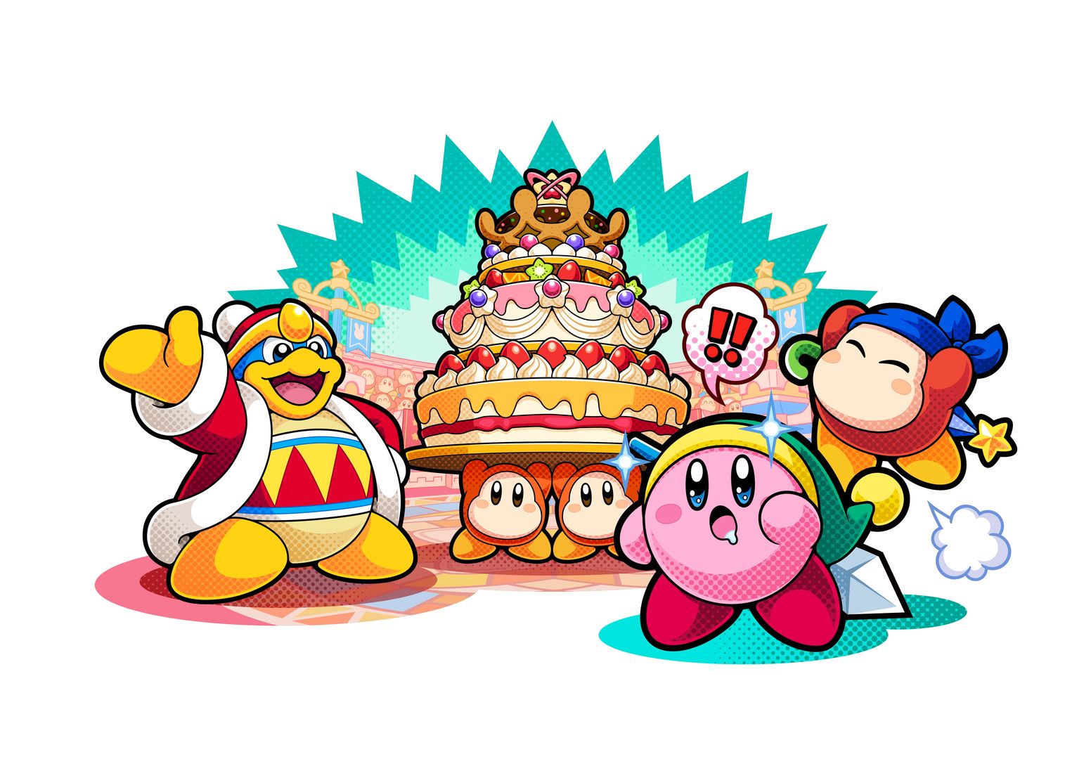 Resultado de imagen de kirby battle royale