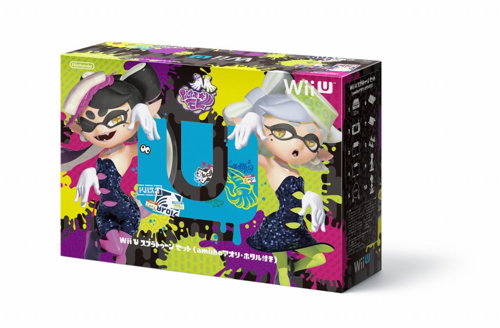 Splatoon Wii U bundle (w. amiibo) announced for Japan, 1st Anniversary