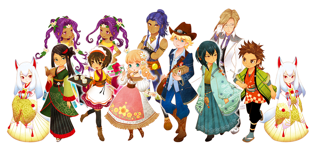 Story of Seasons: Trio of Towns – Details and screens for the