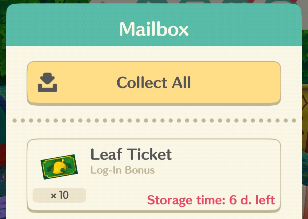 Animal Crossing Pocket Camp Hologram Machine