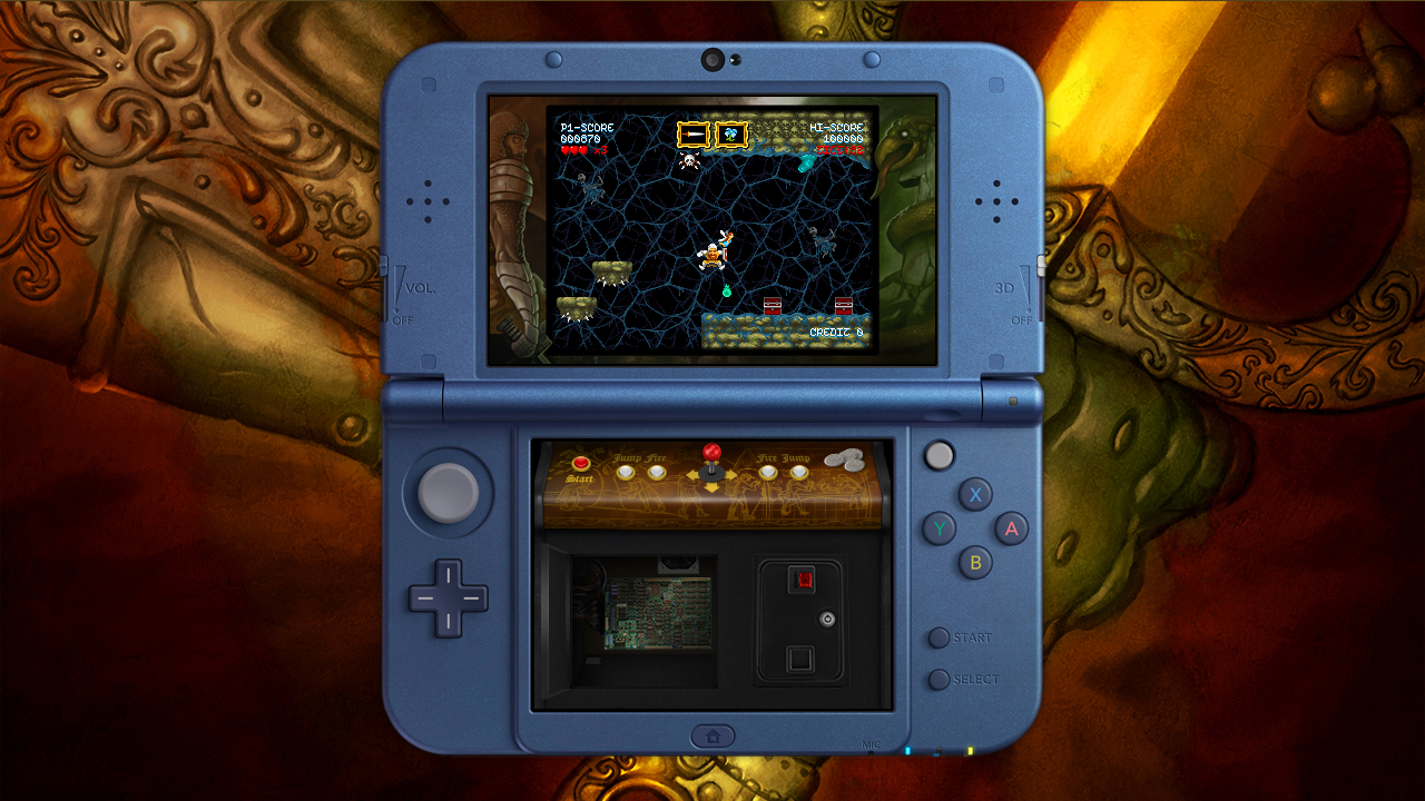cursed castilla 3ds nintendo ex maldita couple screenshots extras feature coming perfectly abylight arcade finally space