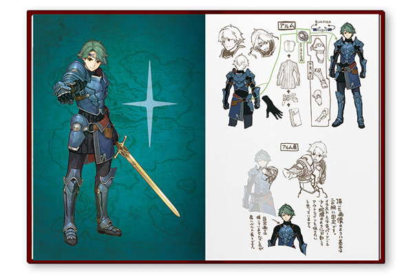Fire Emblem Echoes: pictures of the Soundtrack CD, artbook 