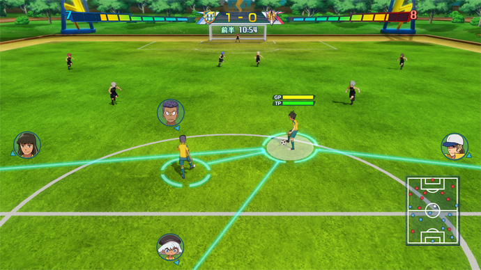 Inazuma Eleven Ares: new details and pictures command defense, shoots; toys) - Perfectly Nintendo