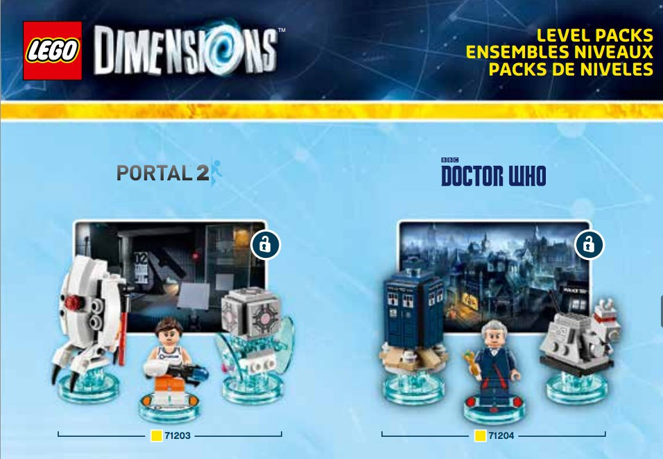 Verdrag alledaags Aan het water LEGO Dimensions: various Team/Level/Fun Packs confirmed (Portal, Simpsons,  more) - Perfectly Nintendo