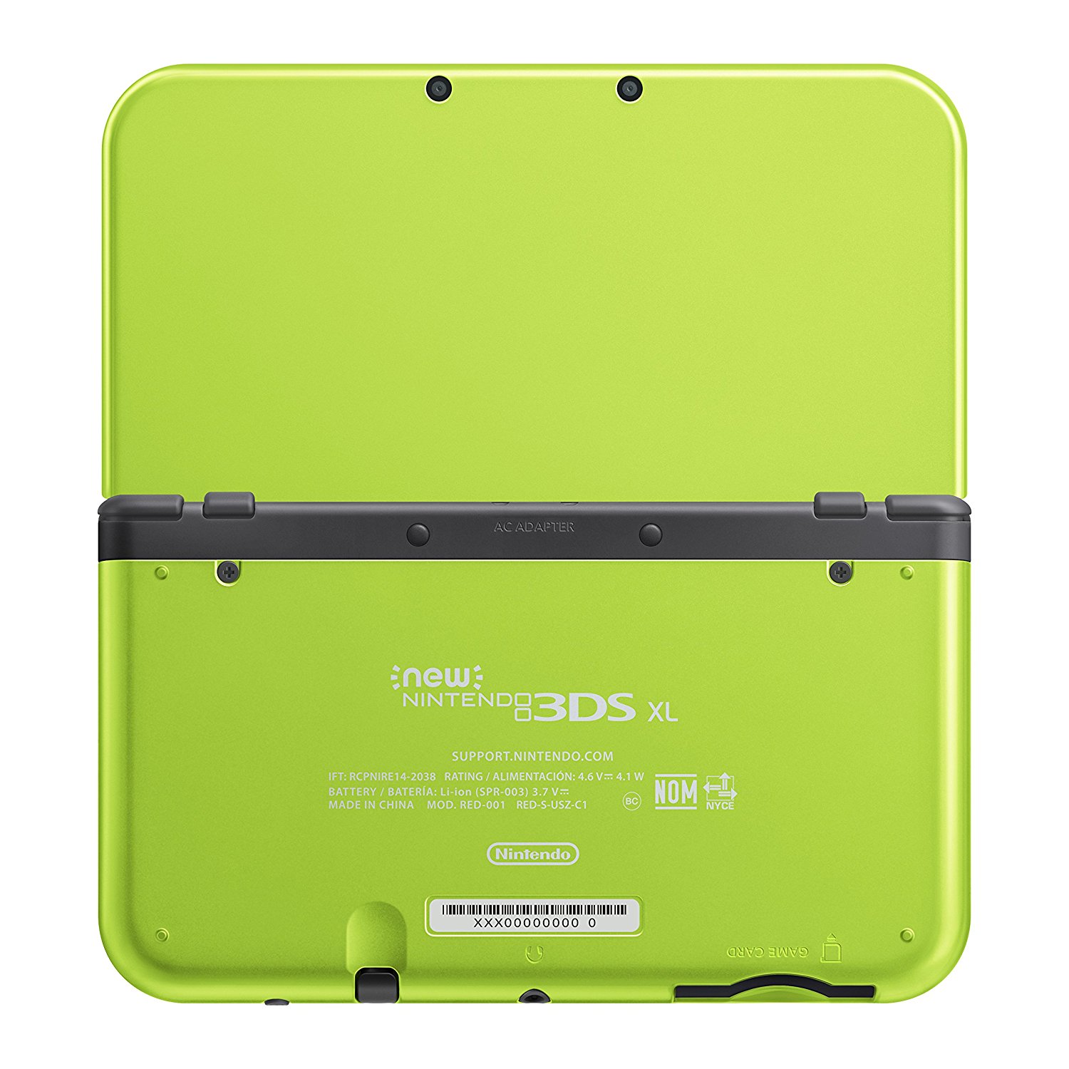 North America: Lime Green New Nintendo 3DS XL now available
