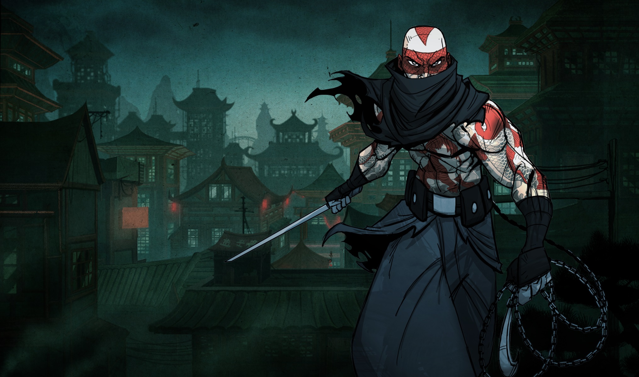 Mark remastered. Игра Mark of the Ninja. Ninja Remastered. Игры про ниндзя стелс.