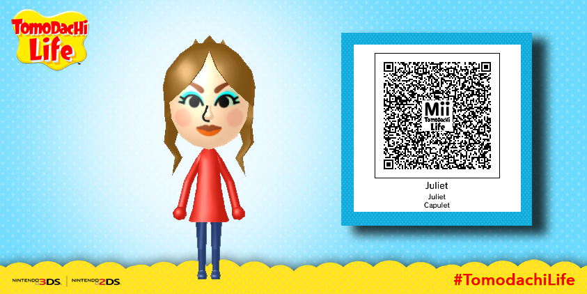 Just below, you will find some QR Codes for Mii of famous people, ranging f...