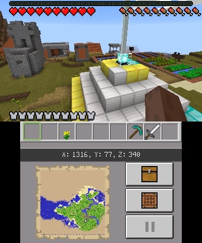 Minecraft: New Nintendo 3DS Edition – Software updates 