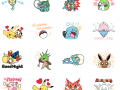 Pokemon stamps