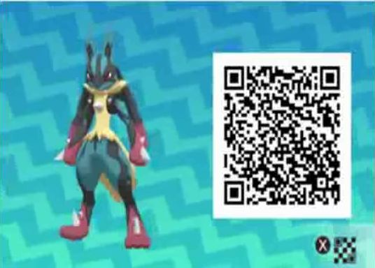 Pokémon Ultra Sun and Moon - Pokédex QR codes.