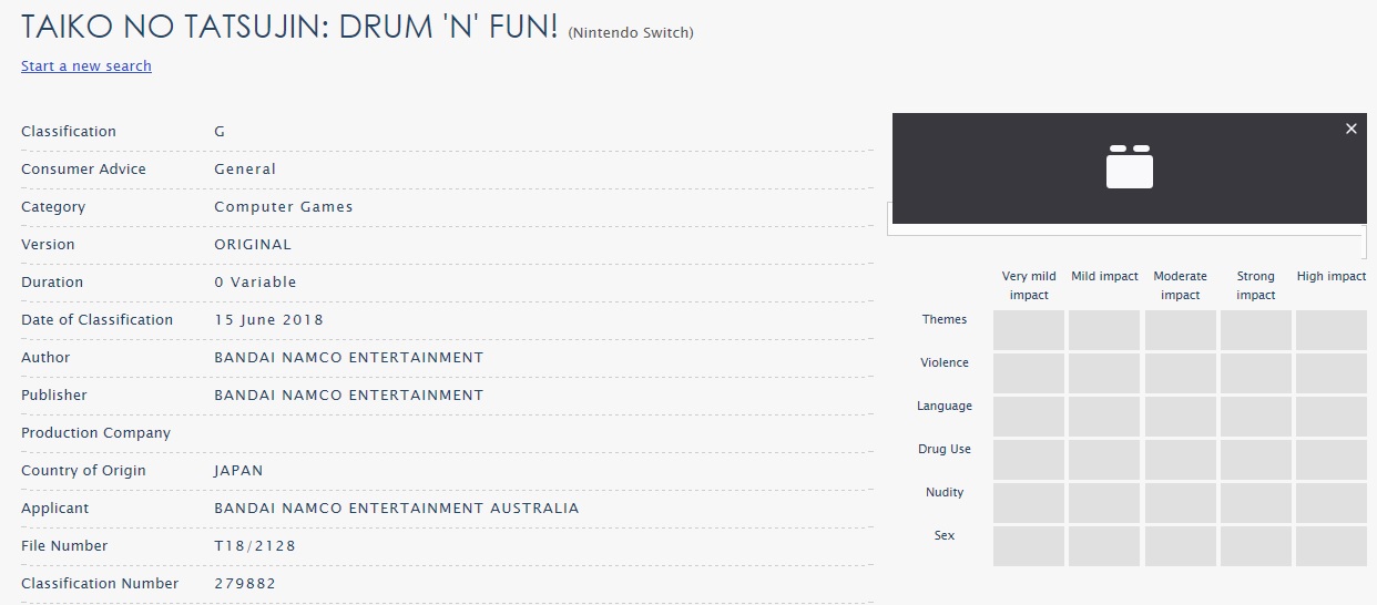 taiko no tatsujin switch australia