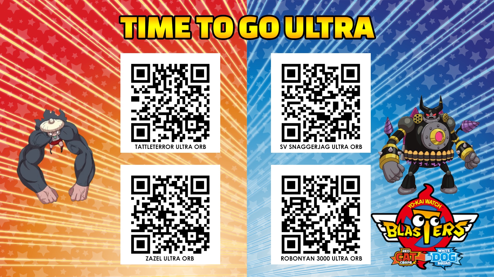 Those are special QR Codes shared in the recap of each episode of the Yo-ka...