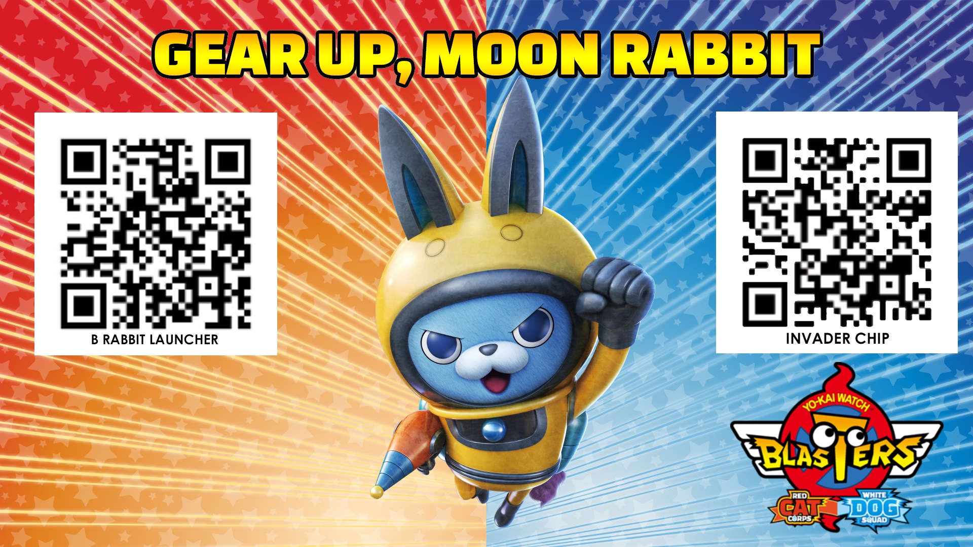 Yo-kai Watch Blasters: list of passcodes, QR Codes - Perfectly Nintendo.