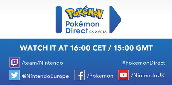 Reminder Pokemon Direct Presentation Starts In 5mn Perfectly Nintendo