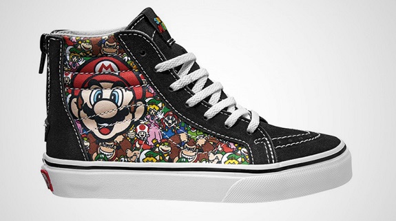 super mario shoes vans