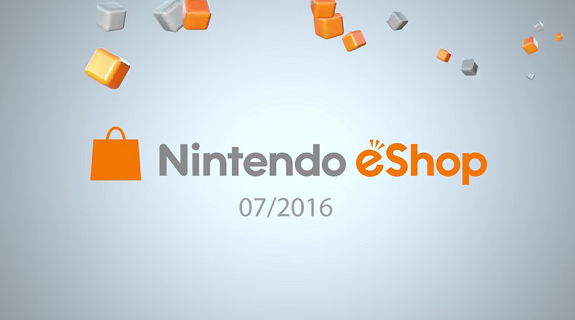 Nintendo eShop July 2016