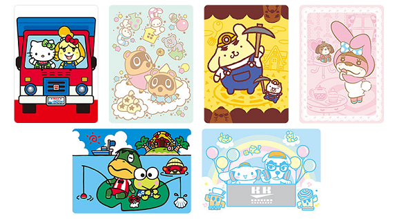 Animal Crossing amiibo cards Sanrio