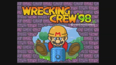 Wrecking Crew 1998 Virtual Console