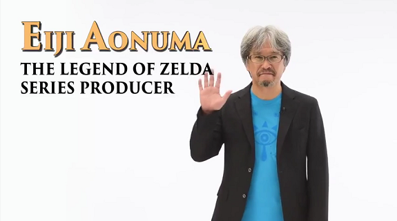 Eiji Aonuma Golden Joystick Awards 2016