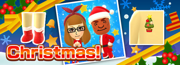 Miitomo Miifoto christmas