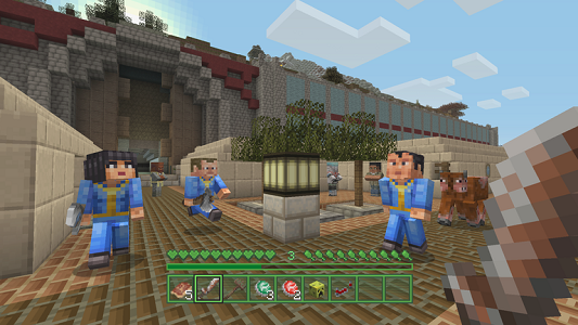 Minecraft: Wii U Edition Fallout