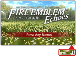 Fire Emblem Echoes: Shadows of Valentia Ver. 1.1