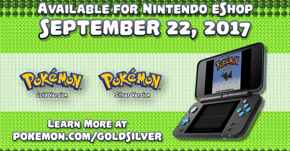 Pokémon Gold and Silver Nintendo 3DS VC