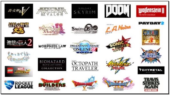 Nintendo Switch games