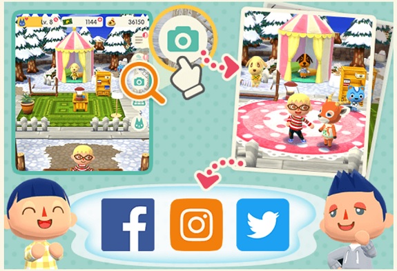 Animal Crossing: Pocket Camp Screens