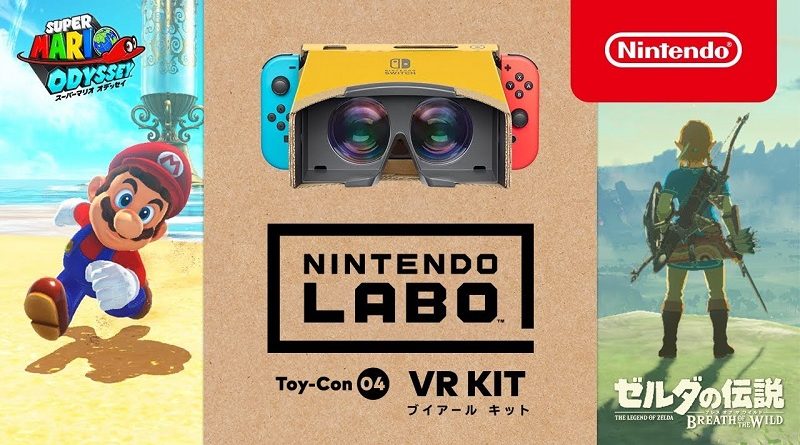 Nintendo Labo Toy-Con 04: VR Kit - Super Mario Odyssey, The Legend of Zelda: Breath of the Wild
