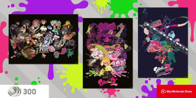 My Nintendo Splatoon 2 Posters