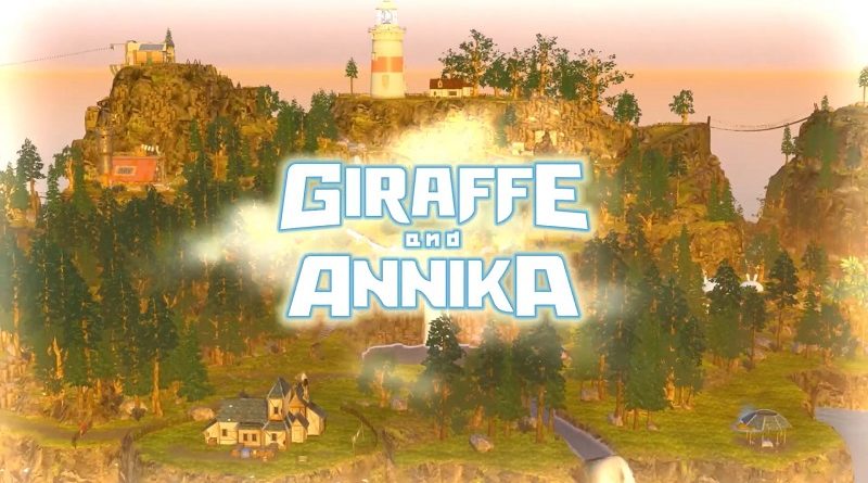 Giraffe and Annika