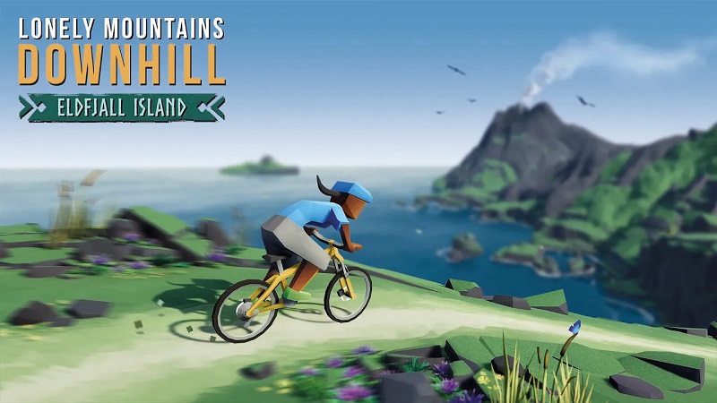 Lonely Mountains: Downhill - Eldfjall Island