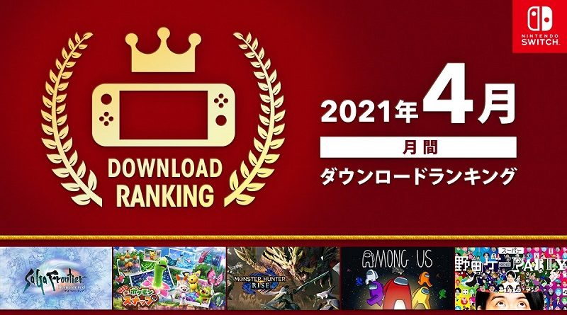 JP eShop Top April 2021