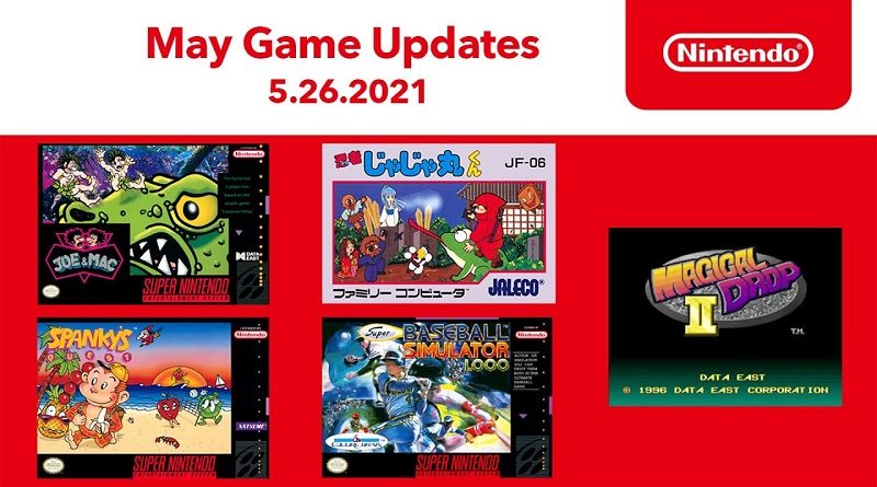 Nintendo Switch Online Games May 2021