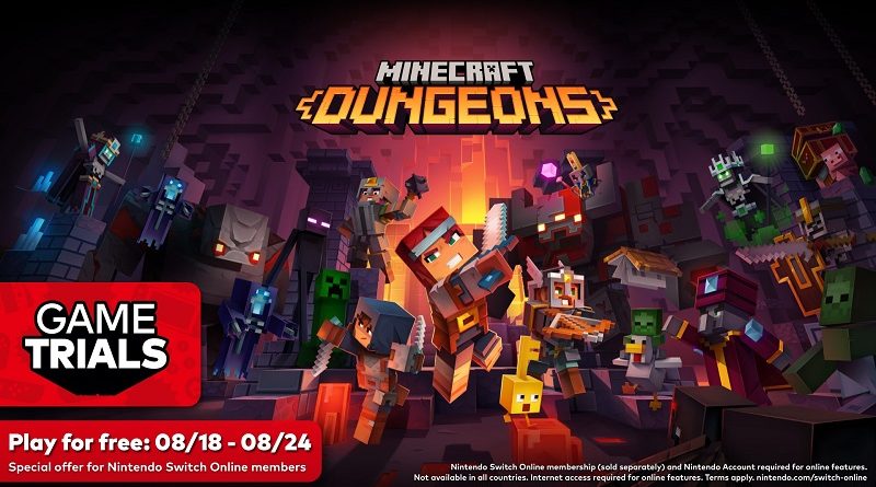 Minecraft Dungeons NSO