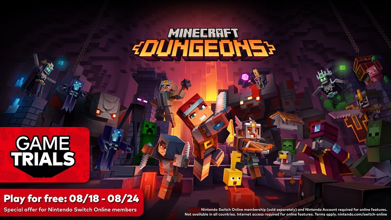 Minecraft Dungeons NSO