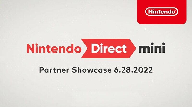 Nintendo Direct Mini 28-6-2022