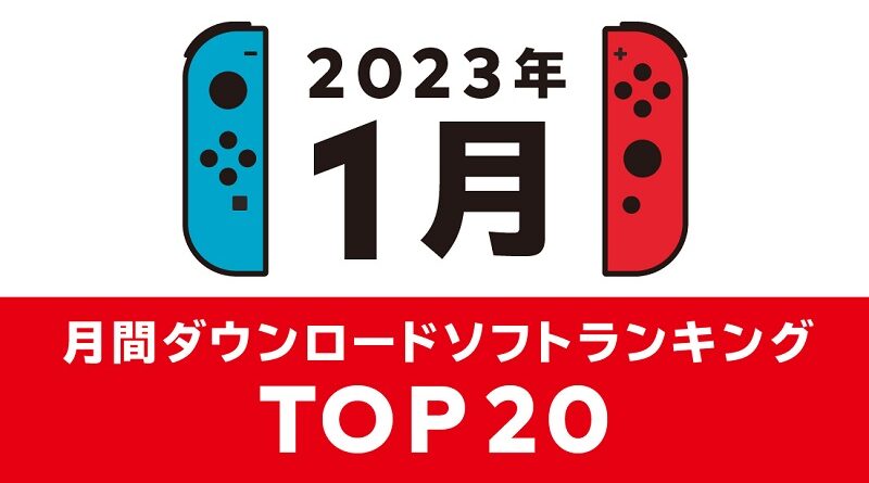 eShop JP Top 20 January 2023