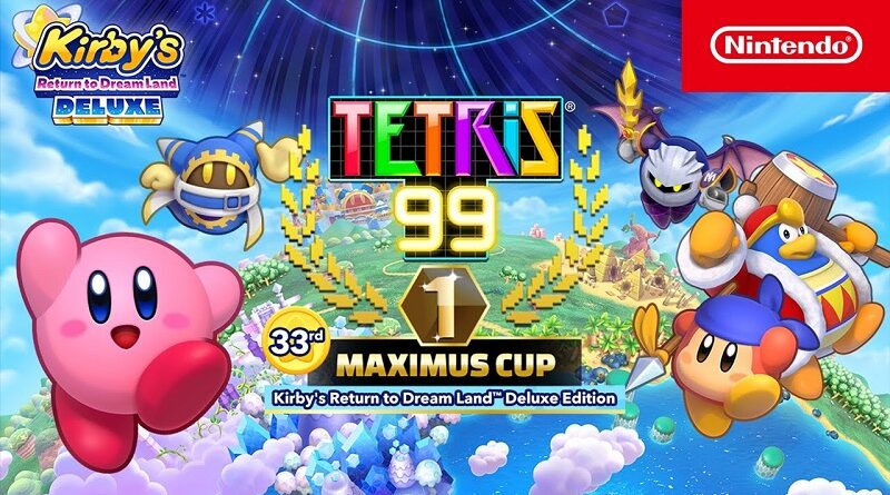 Tetris 99 Kirby's Return to Dream Land Deluxe