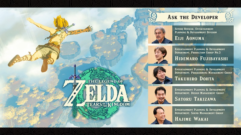The Legend of Zelda: Tears of the Kingdom - Ask the Developer