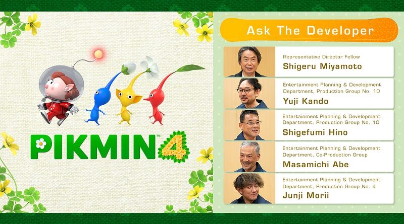 Pikmin 4 Ask the Developers