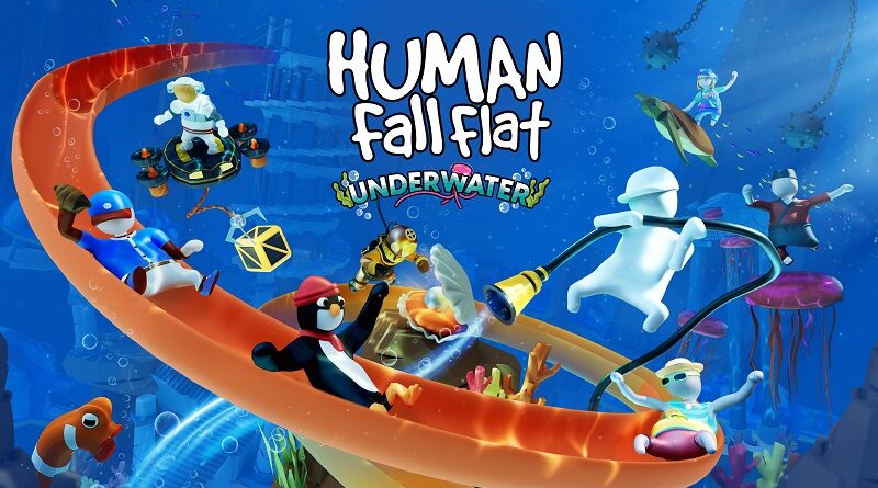 Human: Fall Flat Underwater