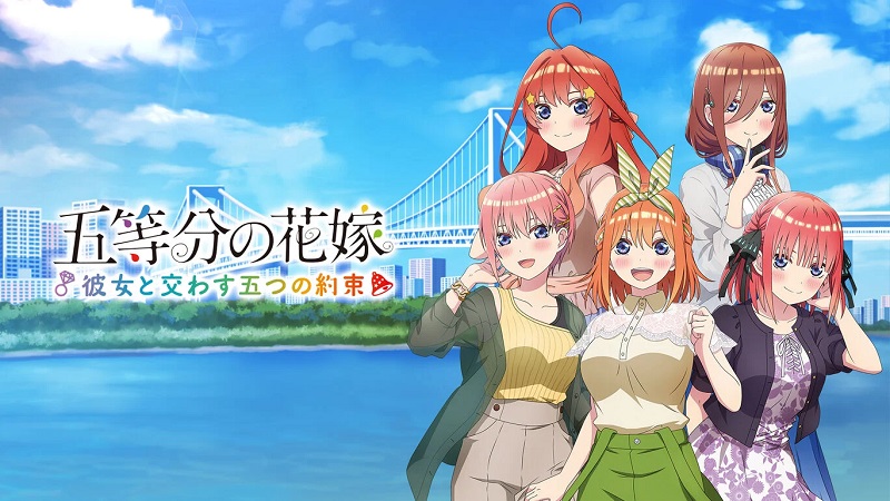 The Quintessential Quintuplets ∬: Natsu no Omoide mo Gotoubun announced for  Switch