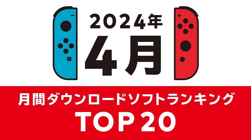 Nintendo eShop JP Top April 2024
