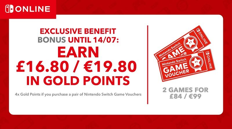 Nintendo Switch Online Vouchers