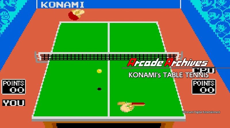 Arcade Archives Konami's Table Tennis