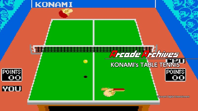 Arcade Archives Konami's Table Tennis
