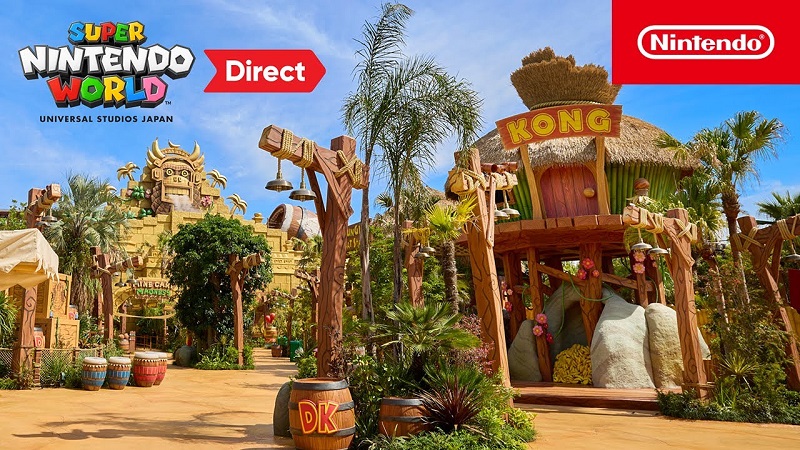 Nintendo Direct Super Nintendo World DKC